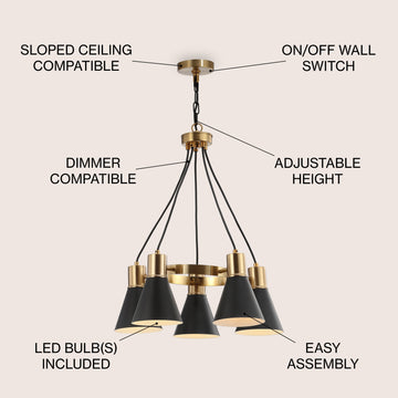 Apollo Metal LED Pendant